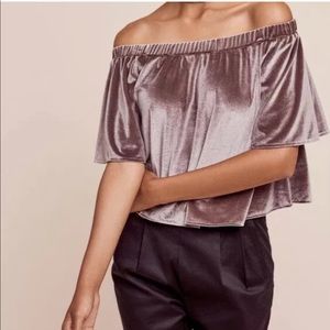 Sunday in Brooklyn Velvet Taupe Swing Top Off XL